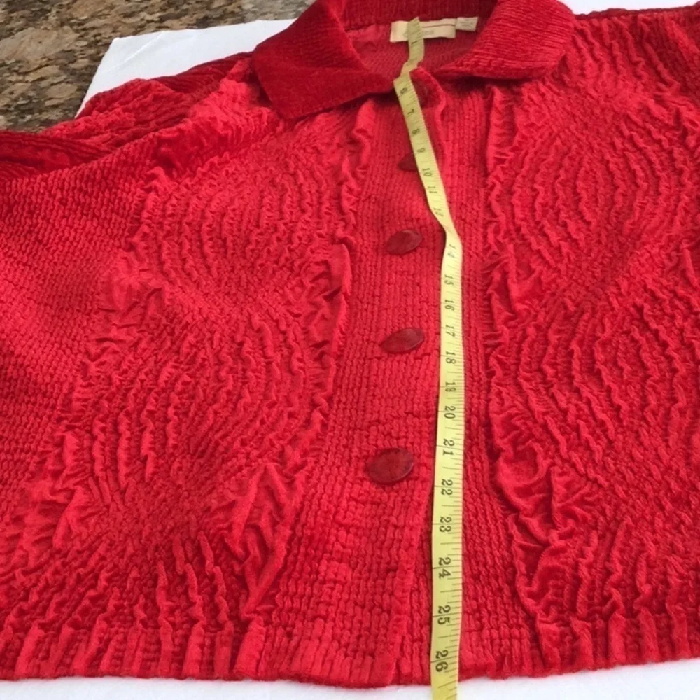 Woman’s Vintage Red Sweater byChoices size M